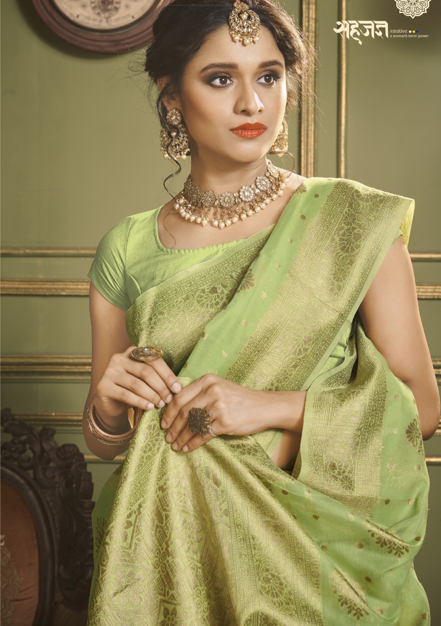 shakunt weaves subhvatika cotton silk astonishing saree catalog