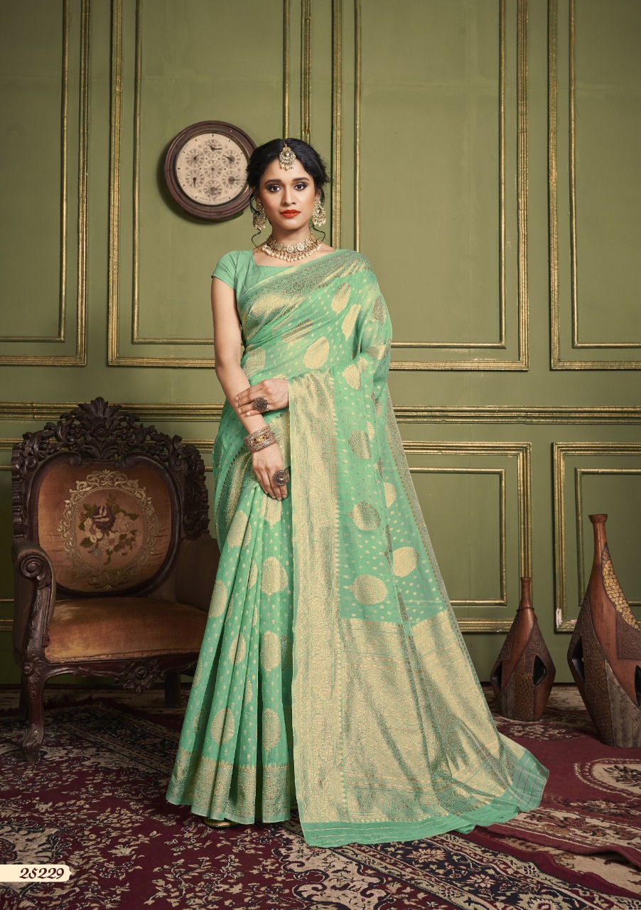 shakunt weaves subhvatika cotton silk astonishing saree catalog