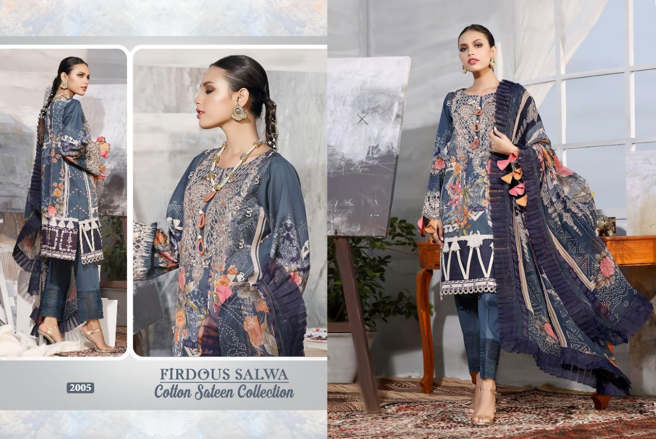 shree fab firdous salwa cotton sateen collection cotton decent look salwar suit cotton dupatta catalog