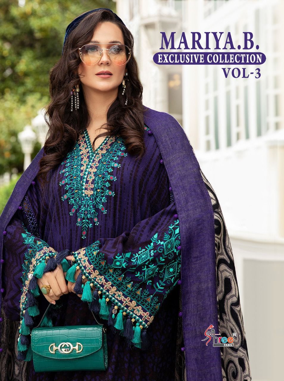 shree fab mariya b exclusive collection vol 3 cotton elegant look salwar suit cotton dupatta catalog