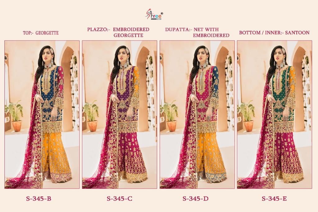 shree fab shree fab s 345 net astonishing style salwar suit catalog