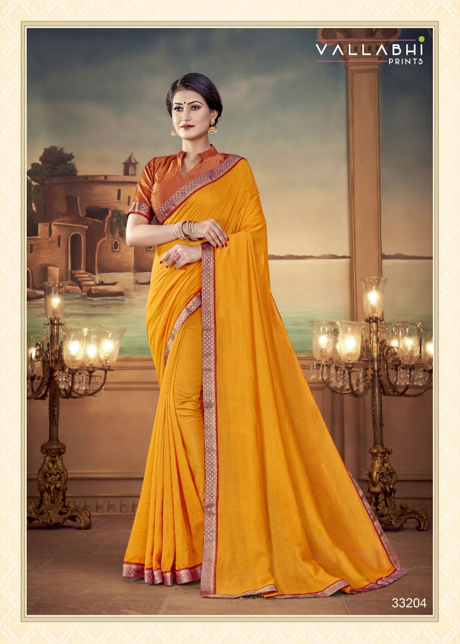 vallabhi print fashion fiesta Vichitra Dyed astonishing look saree catalog