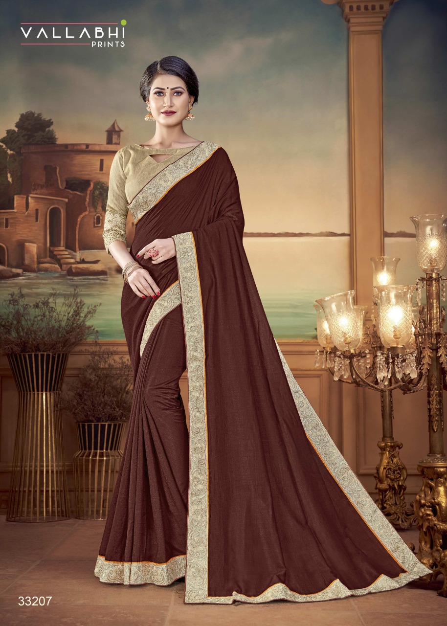 vallabhi print fashion fiesta Vichitra Dyed astonishing look saree catalog