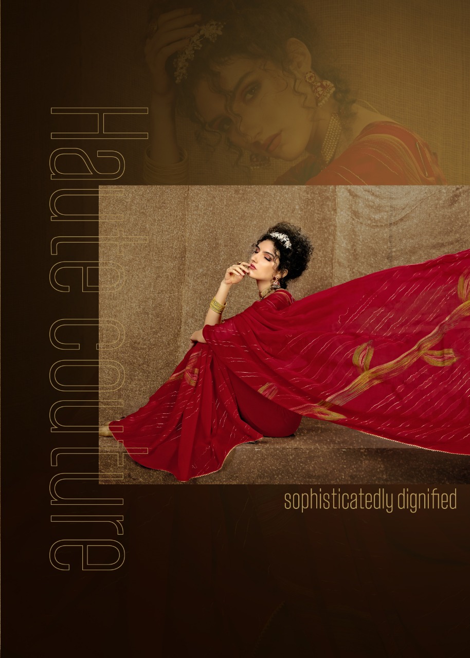 vallabhi print jhamkudi weighless attractive print saree catalog