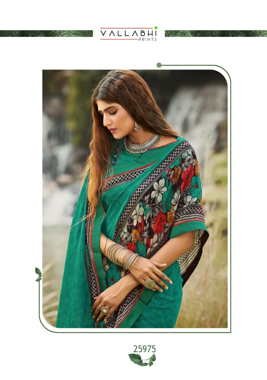 vallabhi print morni vol 6 dhani print exclusive print saree catalog