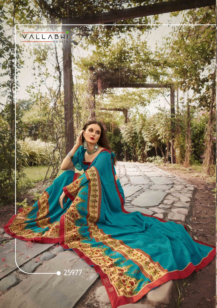 vallabhi print morni vol 6 dhani print exclusive print saree catalog