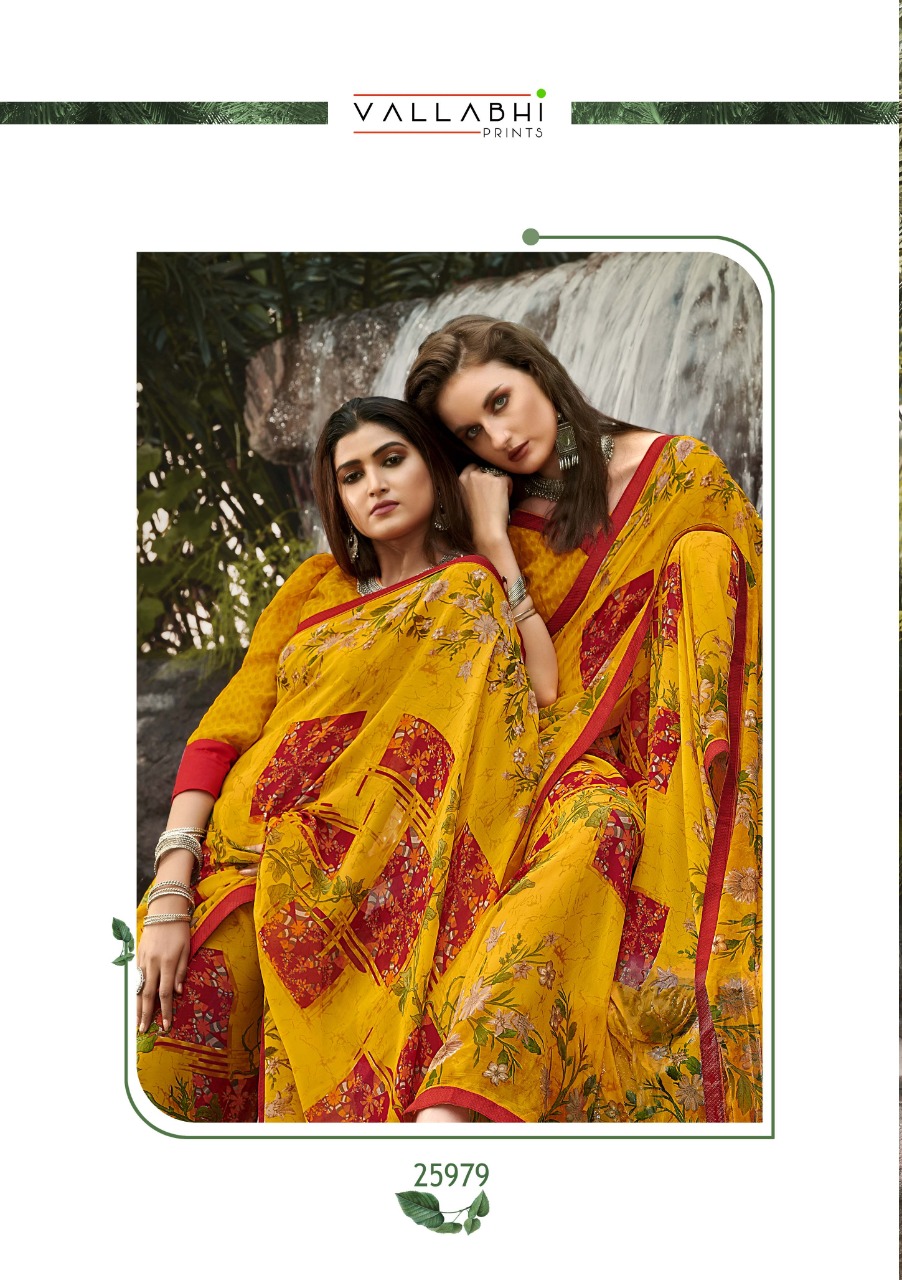 vallabhi print morni vol 6 dhani print exclusive print saree catalog