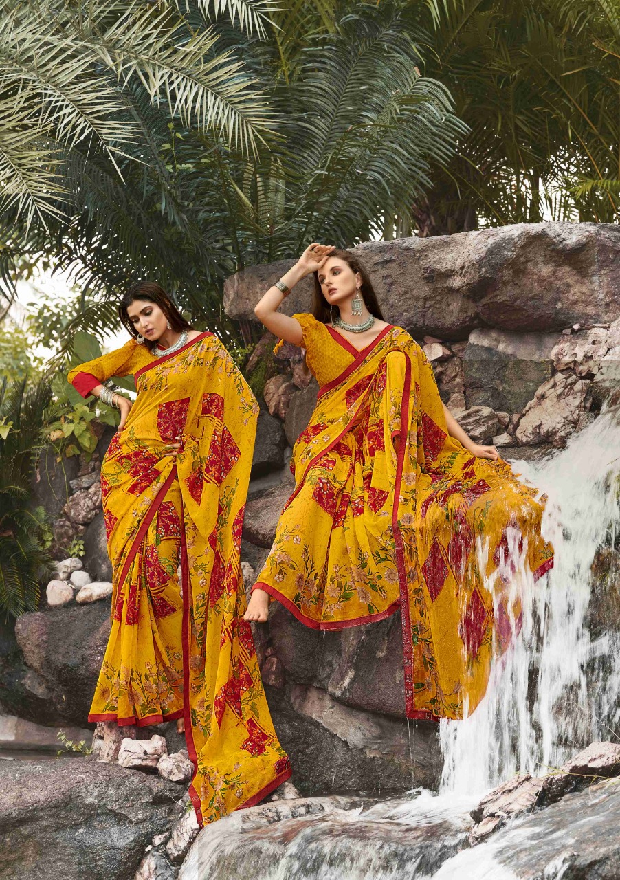 vallabhi print morni vol 6 dhani print exclusive print saree catalog