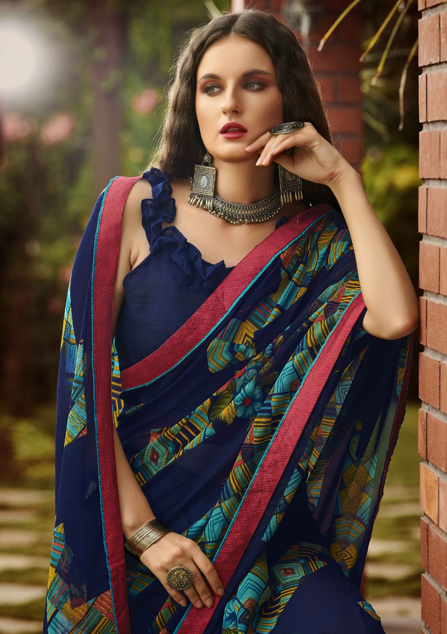 vallabhi print morni vol 6 dhani print exclusive print saree catalog