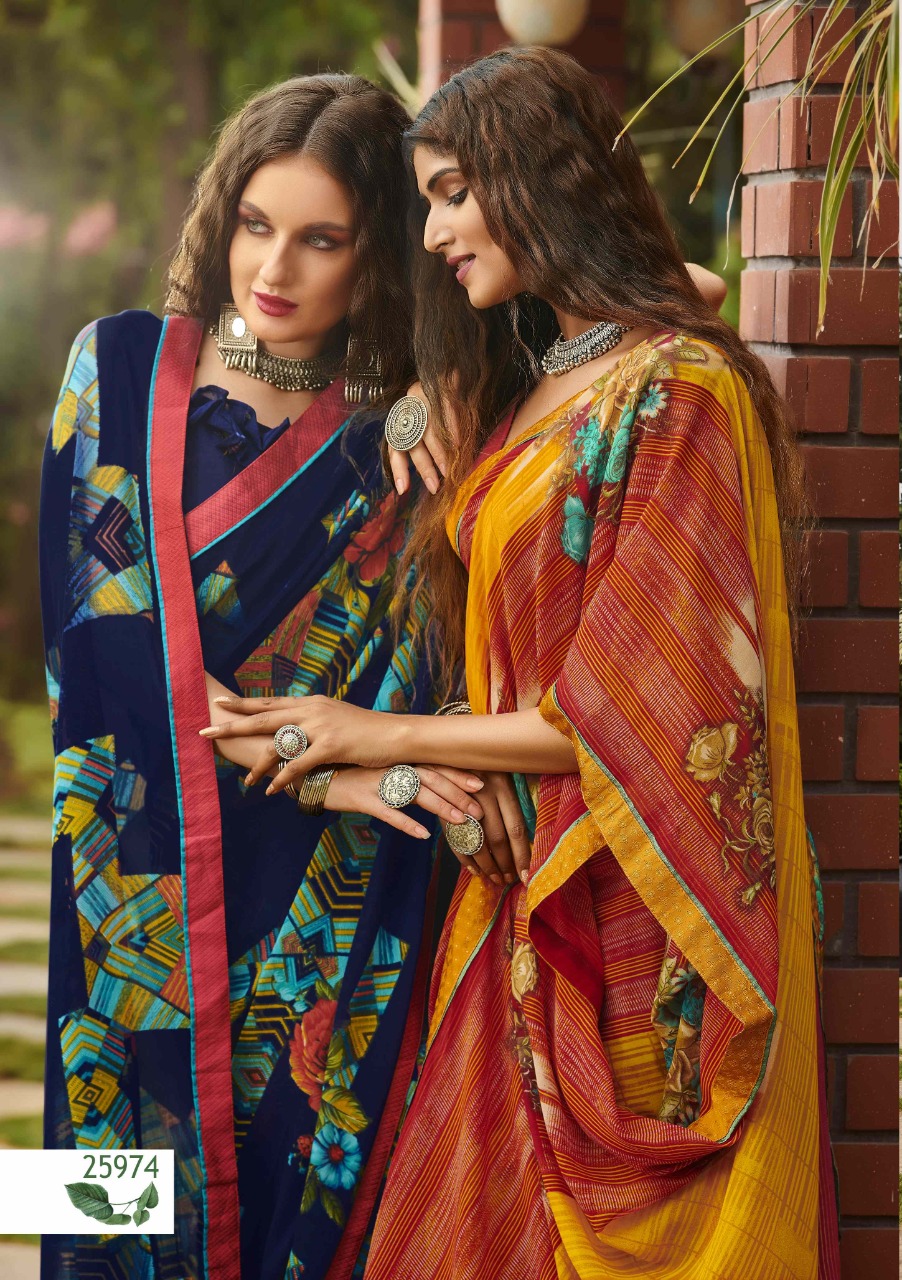 vallabhi print morni vol 6 dhani print exclusive print saree catalog