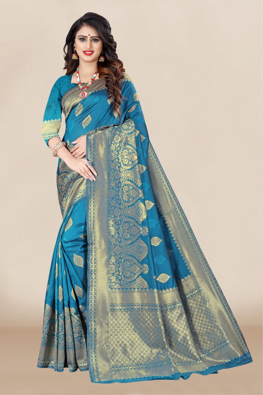 vivera international Pavitra10 Sarees Banarasi Silk regal look saree catalog