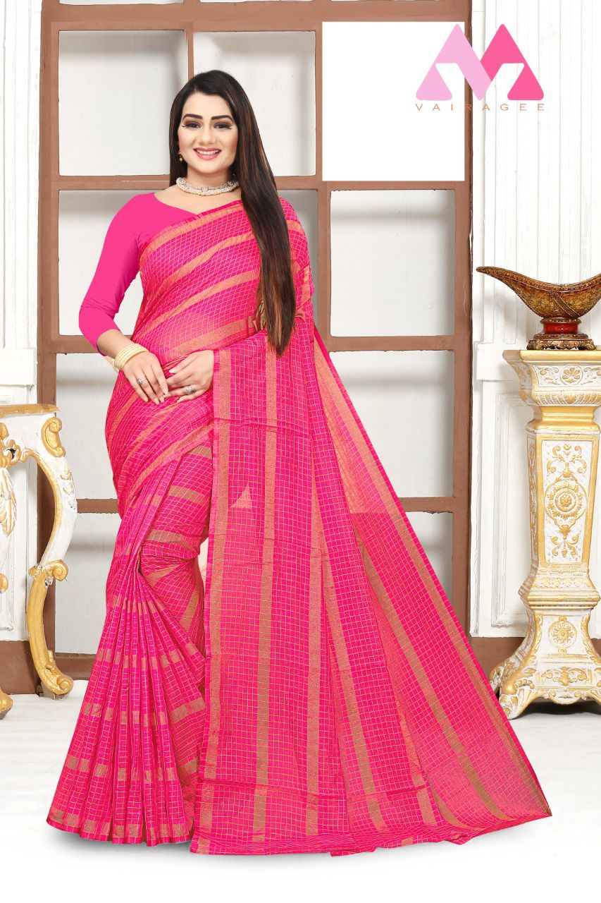 vivera international Sehnaz Sarees cotton attrective colours saree catalog