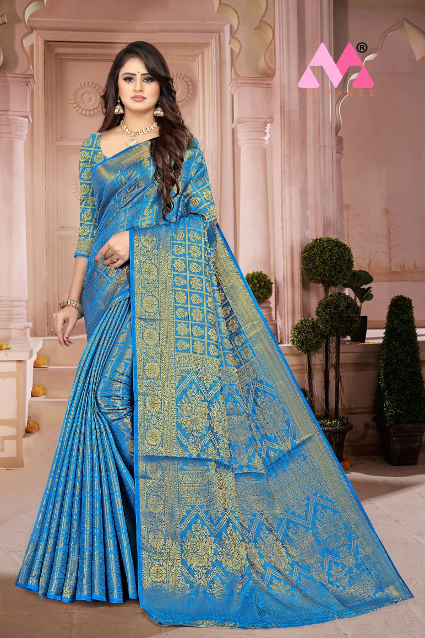 vivera international zarina 9 silk regal look saree catalog