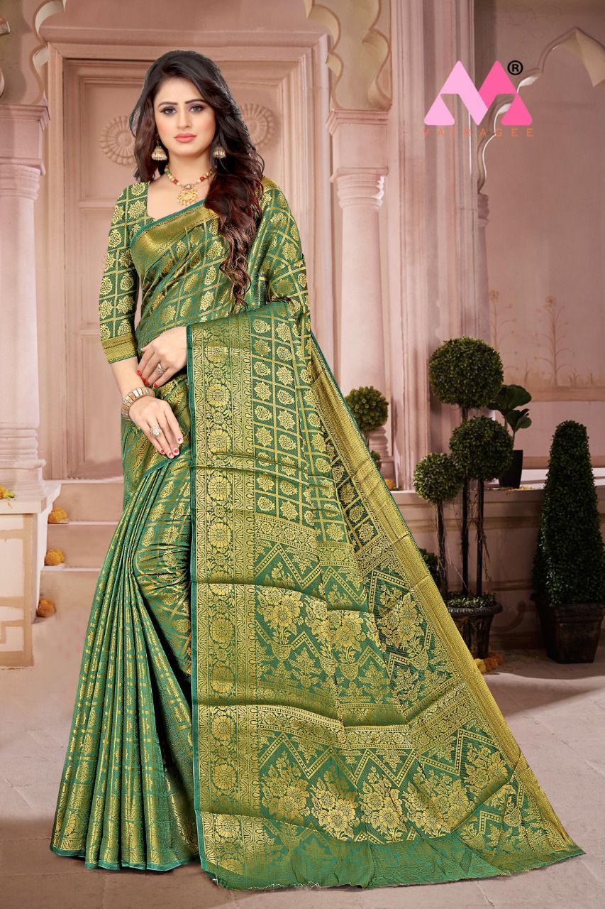 vivera international zarina 9 silk regal look saree catalog