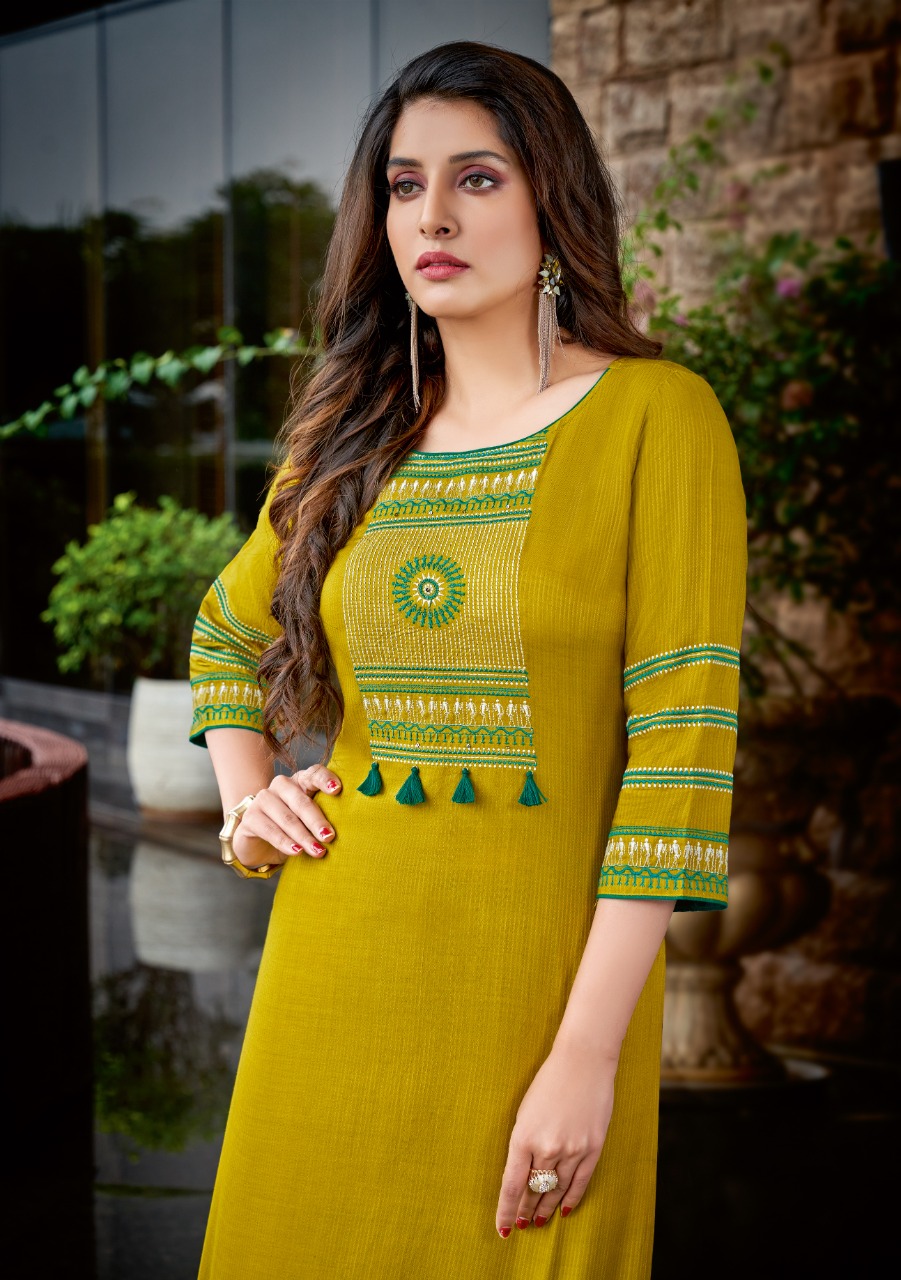 wooglee sakshi vol 2 rayon iinovative look kurti catalog