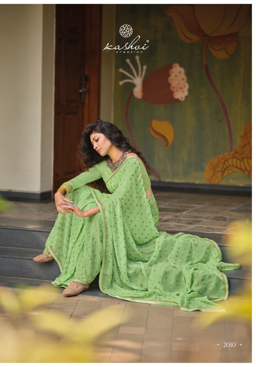 lt kashvi creation adira moss chiffon beautifull print saree catalog