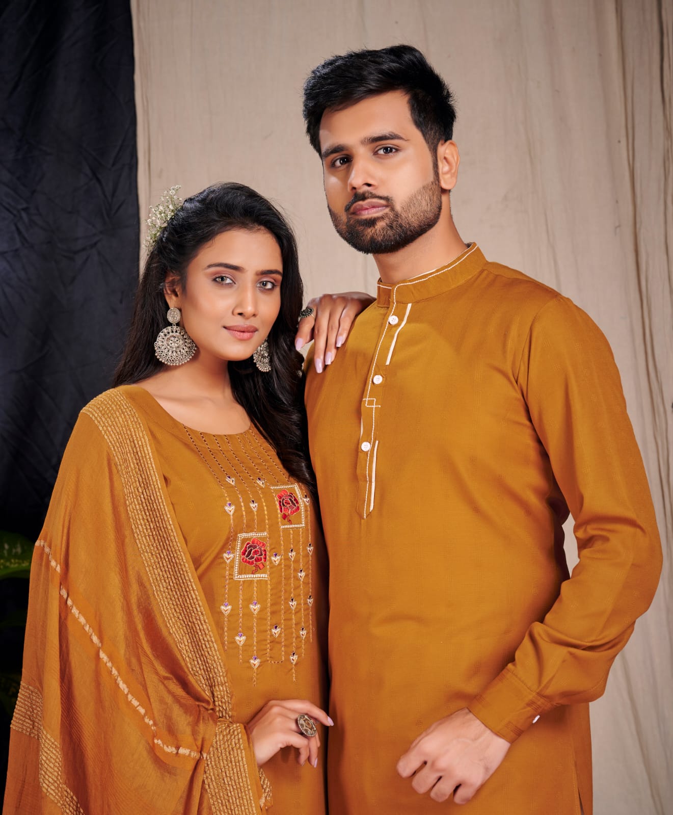 Banwery Fashion  Royal Couple V 9 stylish look Royal couple combo of Kurta with Payjama and Kurti with Pants and Dupatta catalog