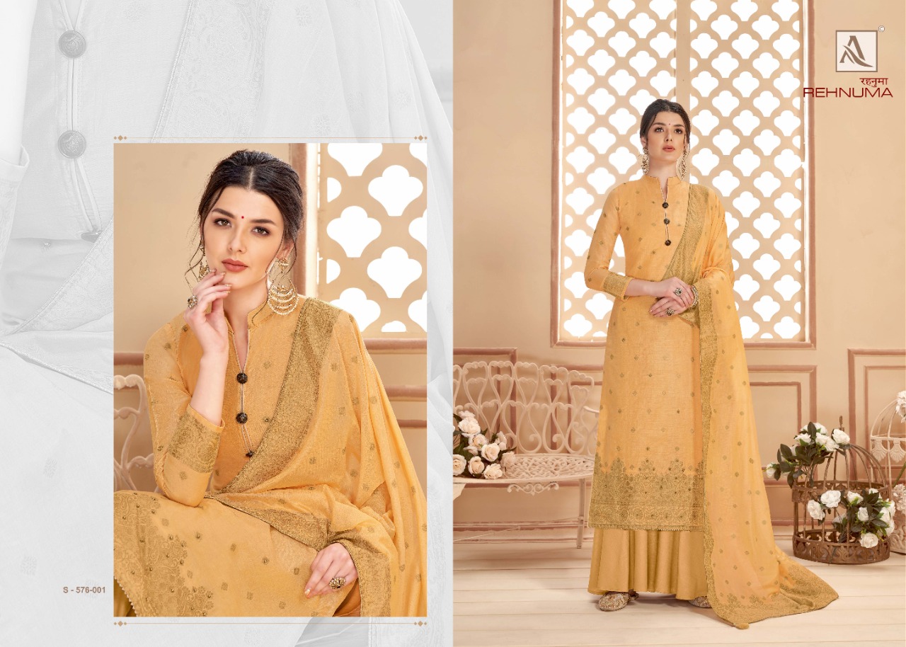 alok suit rehnuma cotton astonishing look salwar suit catalog