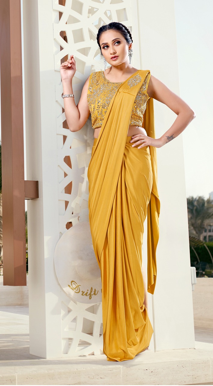 amoha trendz Design No Imported Lycra 1015763 gorgeous look saree catalog