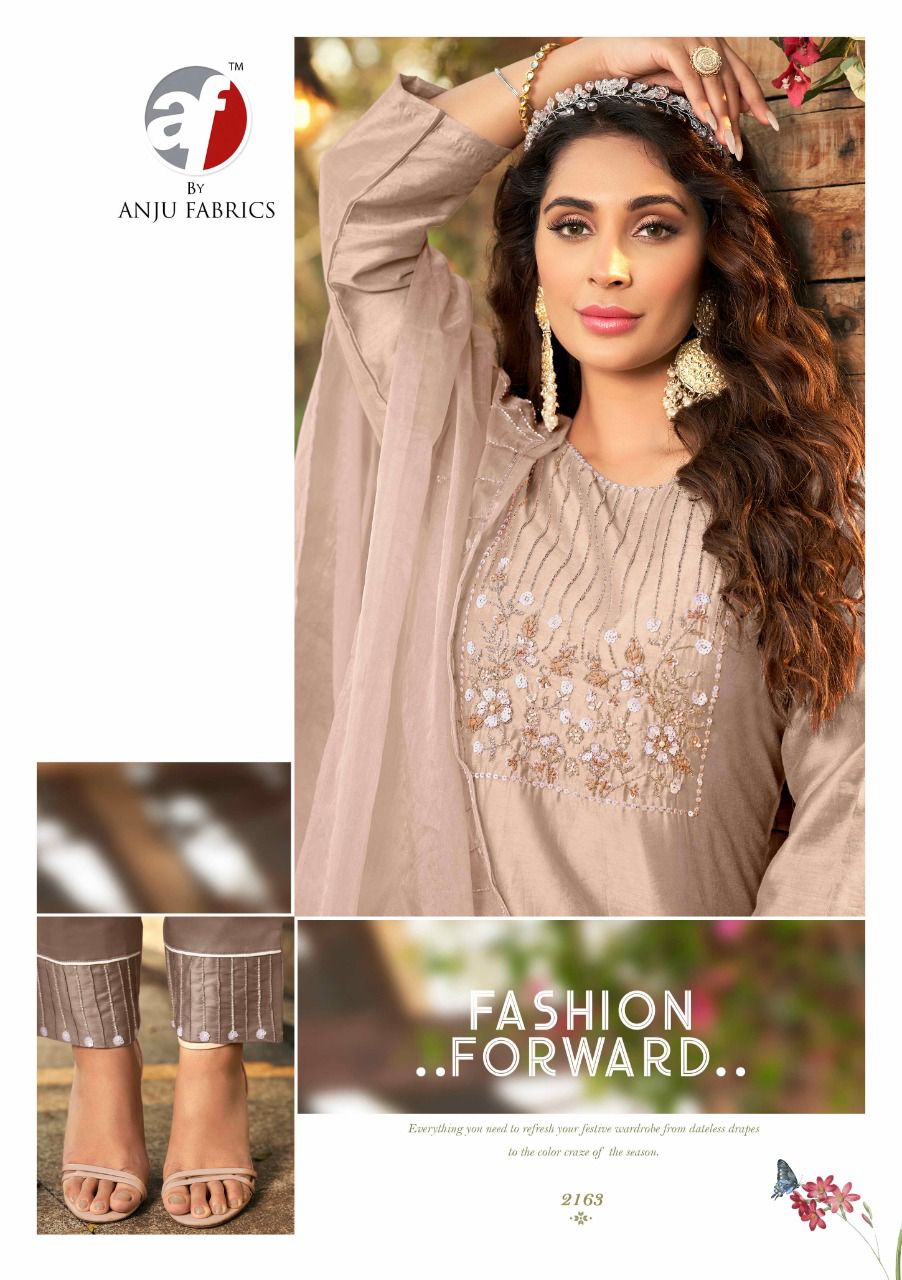 anju fabrics ghunghat vol 4 l 2 viscose regal look kurti bottom with dupatta catalog