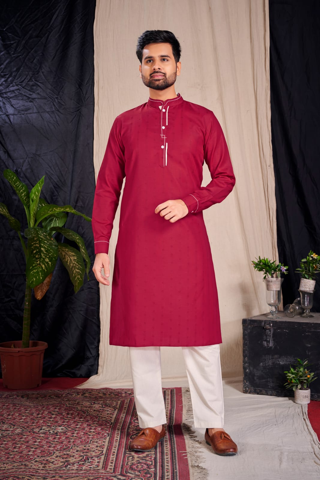 Banwery Fashion  Royal Couple V 9 stylish look Royal couple combo of Kurta with Payjama and Kurti with Pants and Dupatta catalog