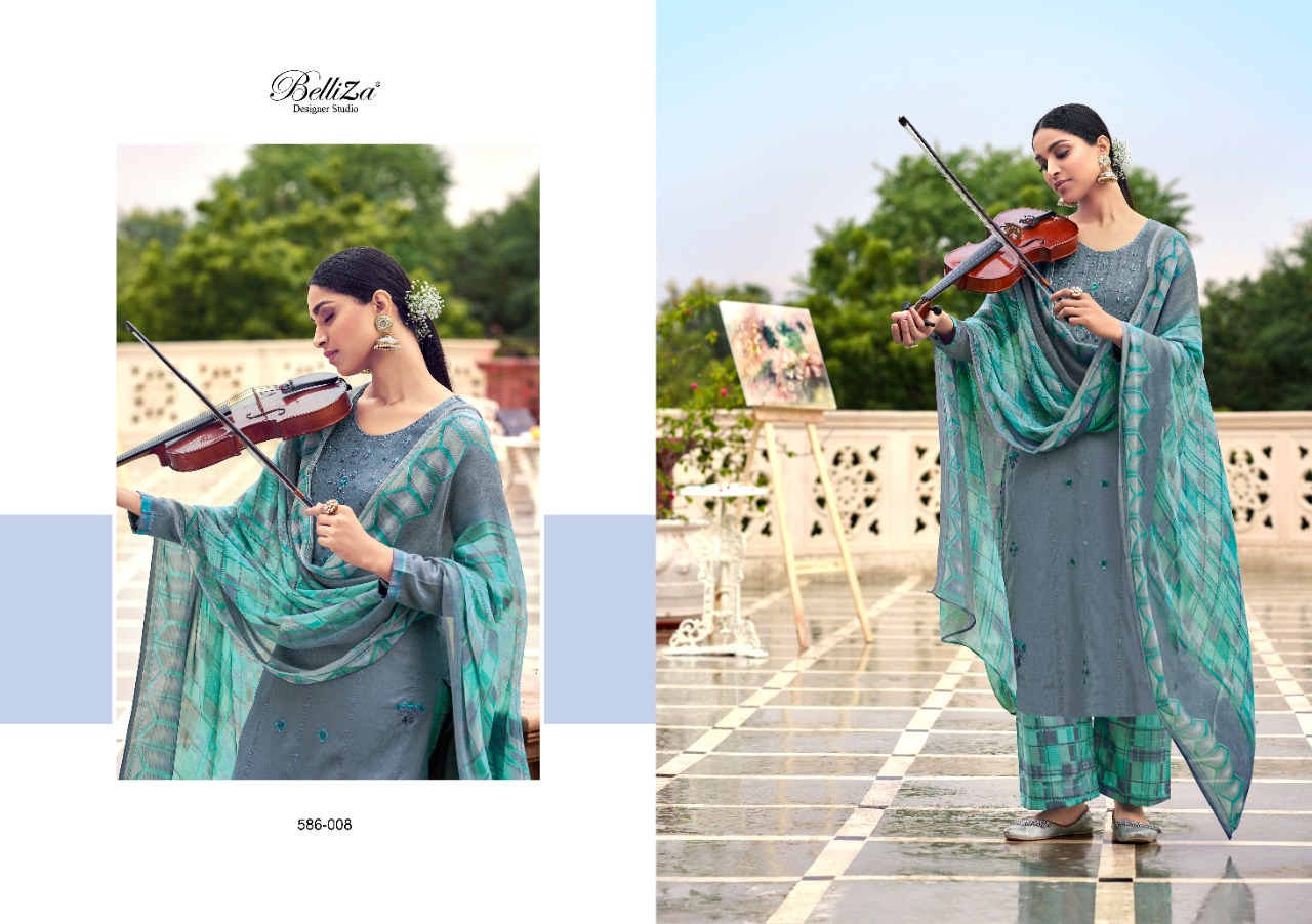 belliza designer studio aadhya cotton astonishing salwar suit catalog