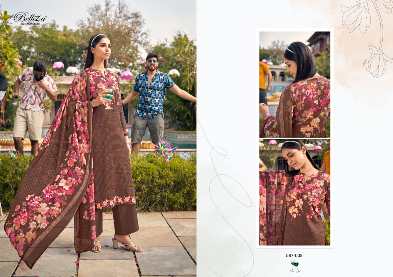 belliza designer studio namya jam cotton astonishing salwar suit catalog