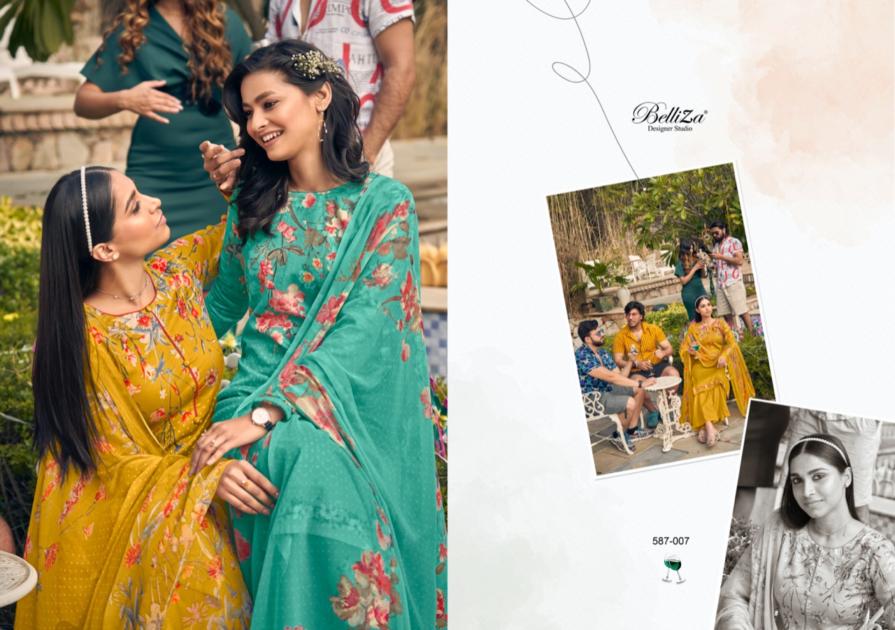 belliza designer studio namya jam cotton astonishing salwar suit catalog