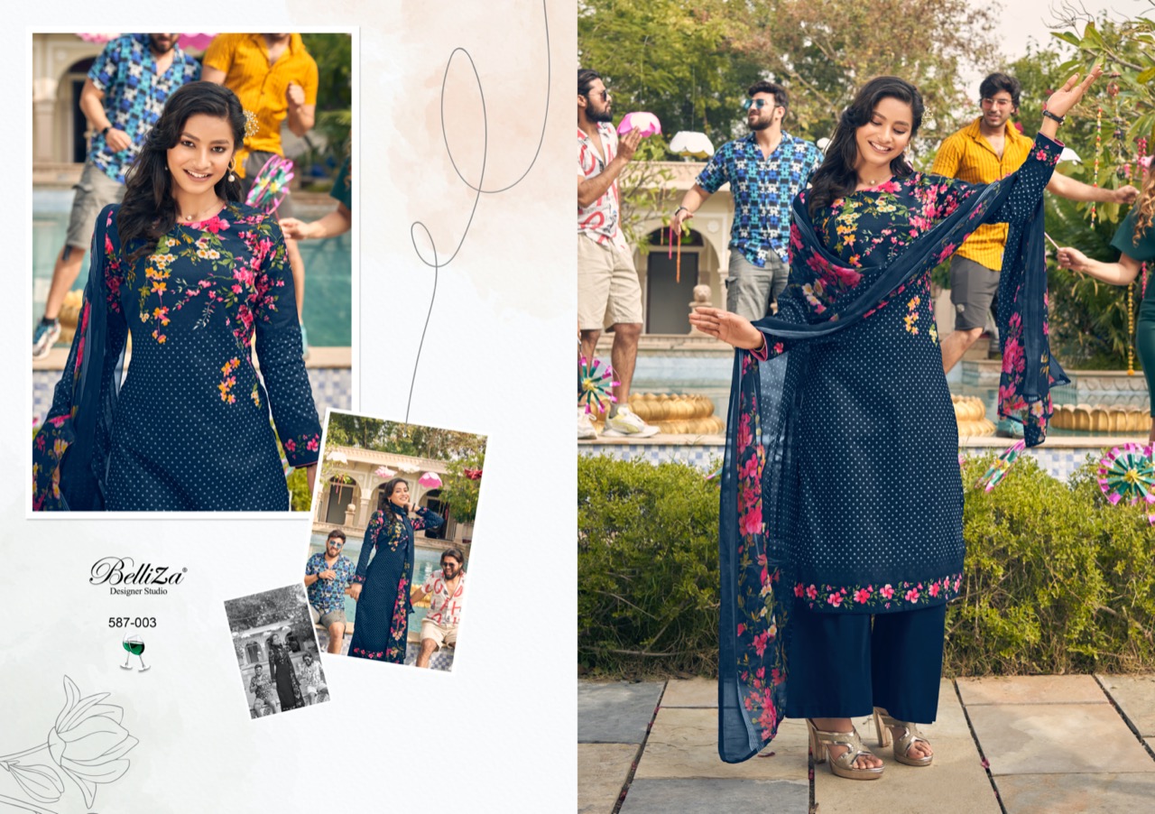 belliza designer studio namya jam cotton astonishing salwar suit catalog