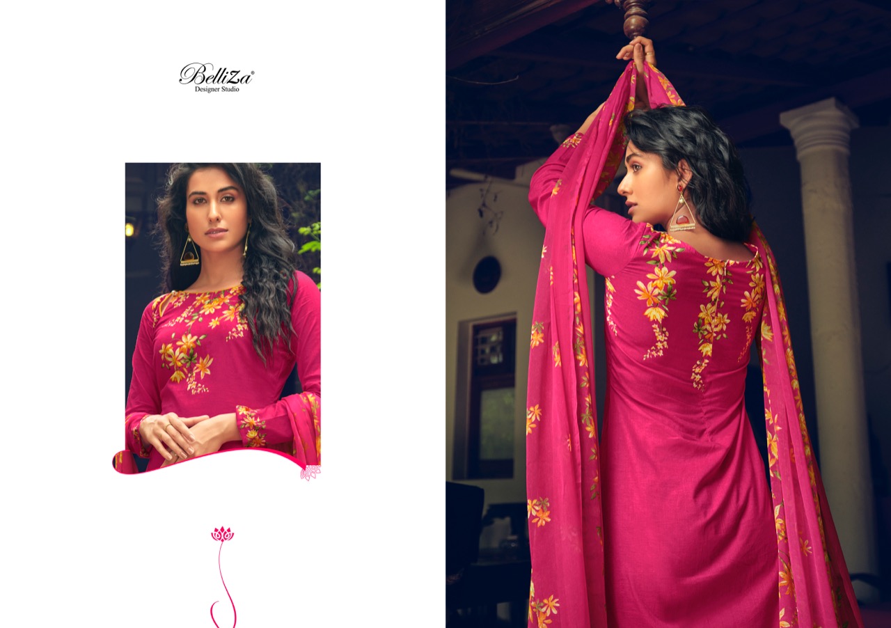 belliza designer studio rashmi cotton regal look salwar suit catalog