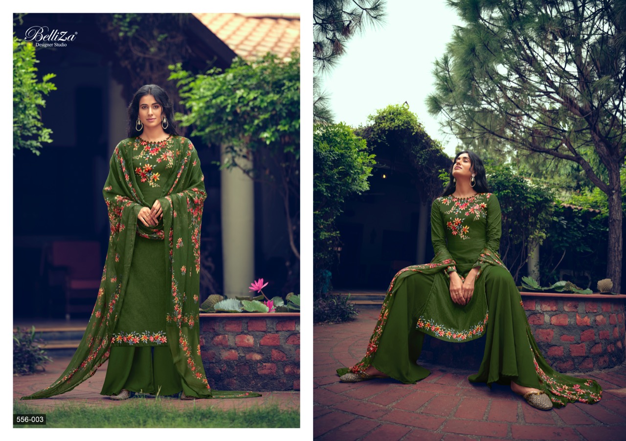 belliza designer studio rashmi cotton regal look salwar suit catalog