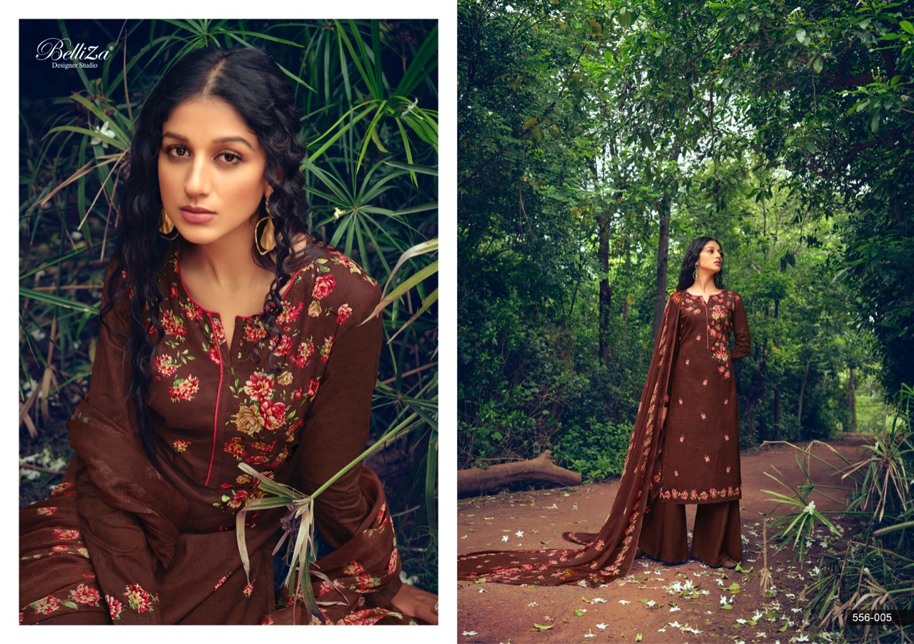 belliza designer studio rashmi cotton regal look salwar suit catalog