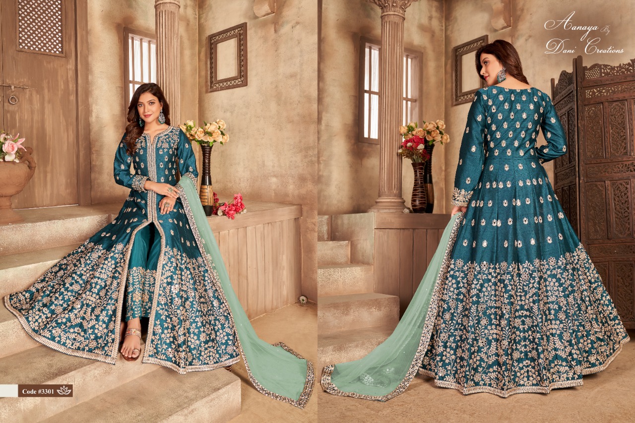 dani Aanaya 3300 Series Vol 133 elegant look salwar suit catalog