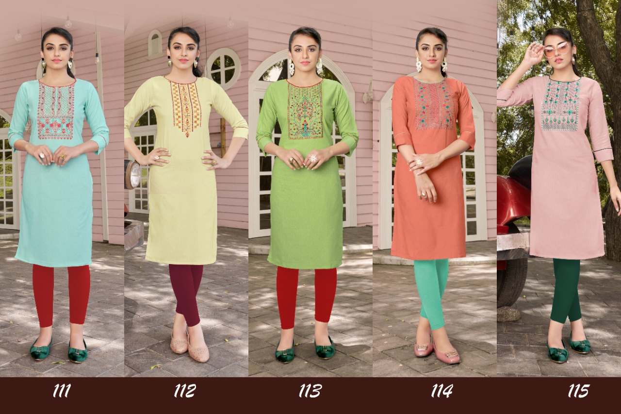 dani fashion karishma vol 2 cotton authentic fabric kurti catalog