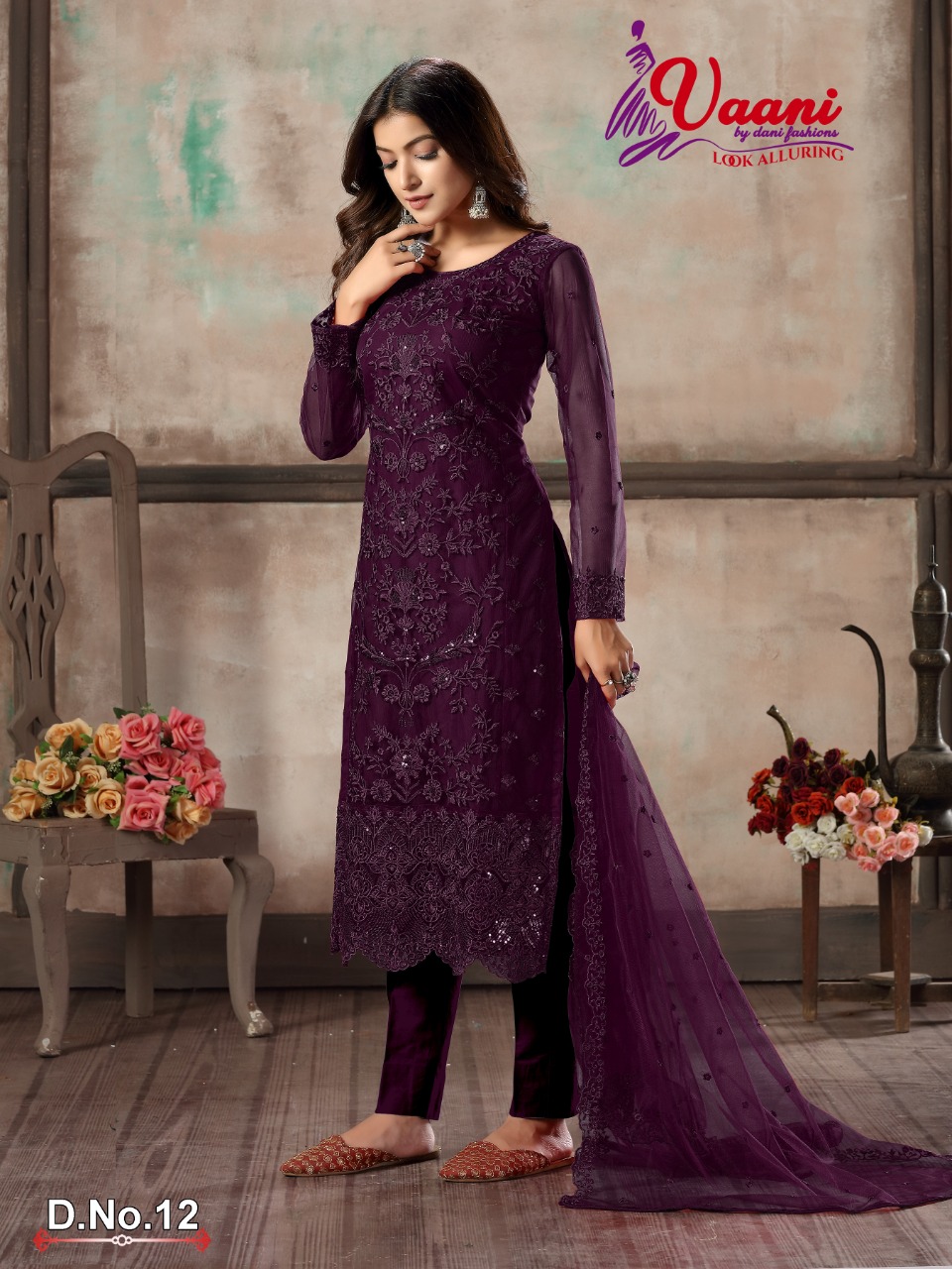 dani vanni vol 1 net gorgeous look salwar suit catalog