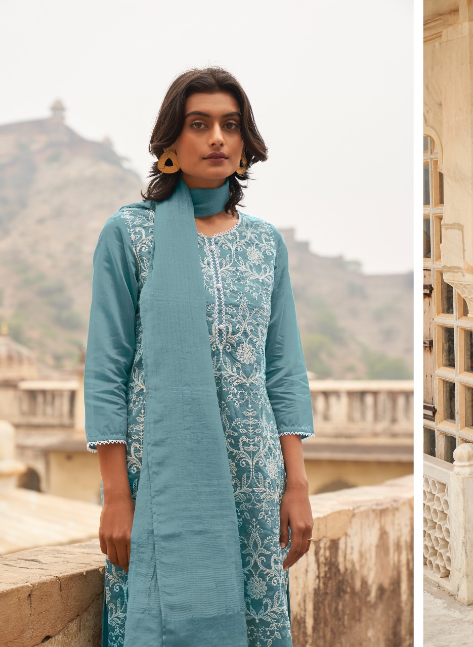 four buttons pearl 5 viscose new and modern style top bottom with dupatta catalog