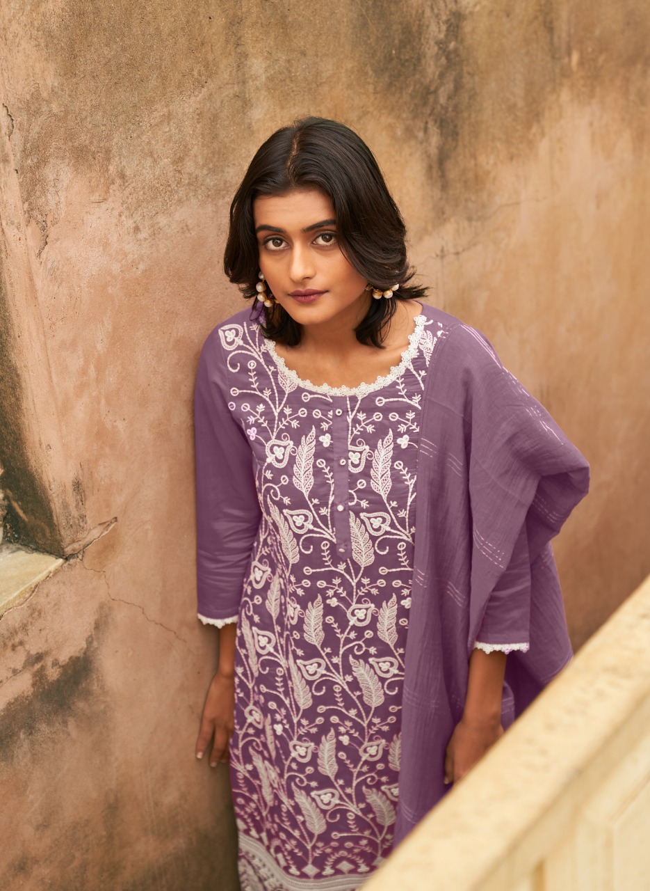 four buttons pearl 5 viscose new and modern style top bottom with dupatta catalog