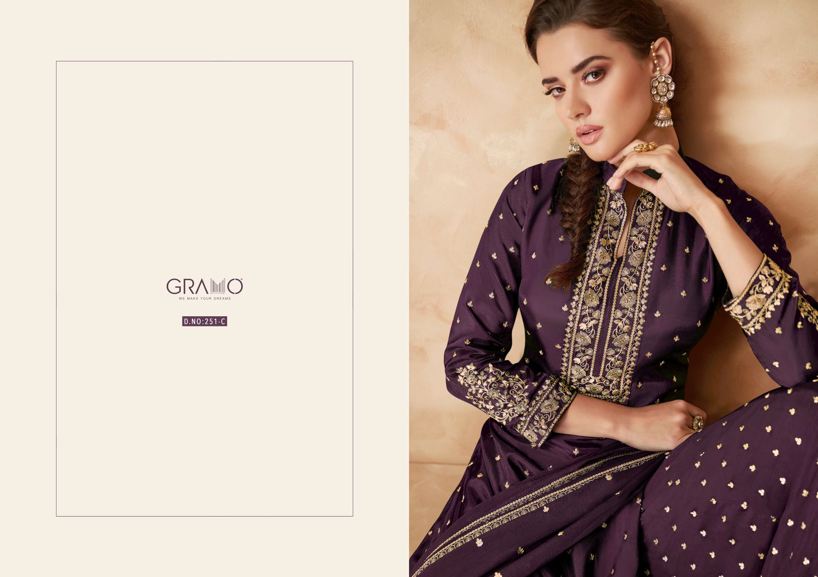 gramo colour special vol 1 karva catchy look top bottom with dupatta catalog