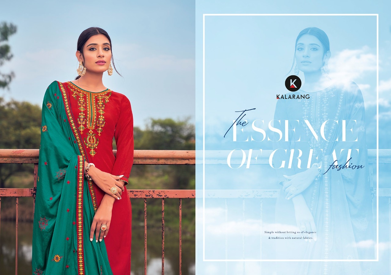 kalarang hazel vol 2 parampara silk elegant salwar suit catalog