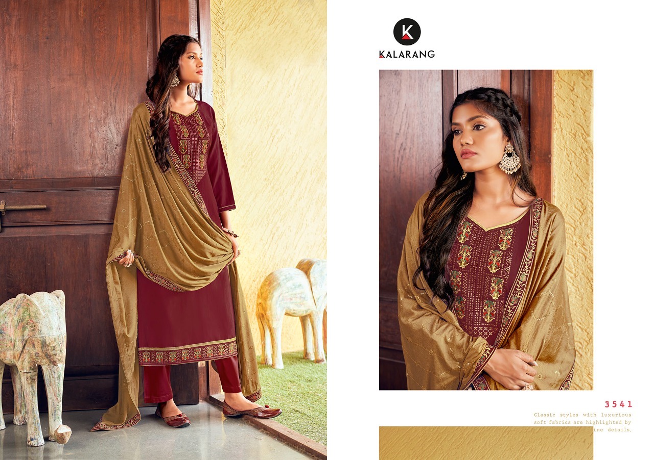 kalarang jannat vol 2 parampara silk elegant salwar suit catalog