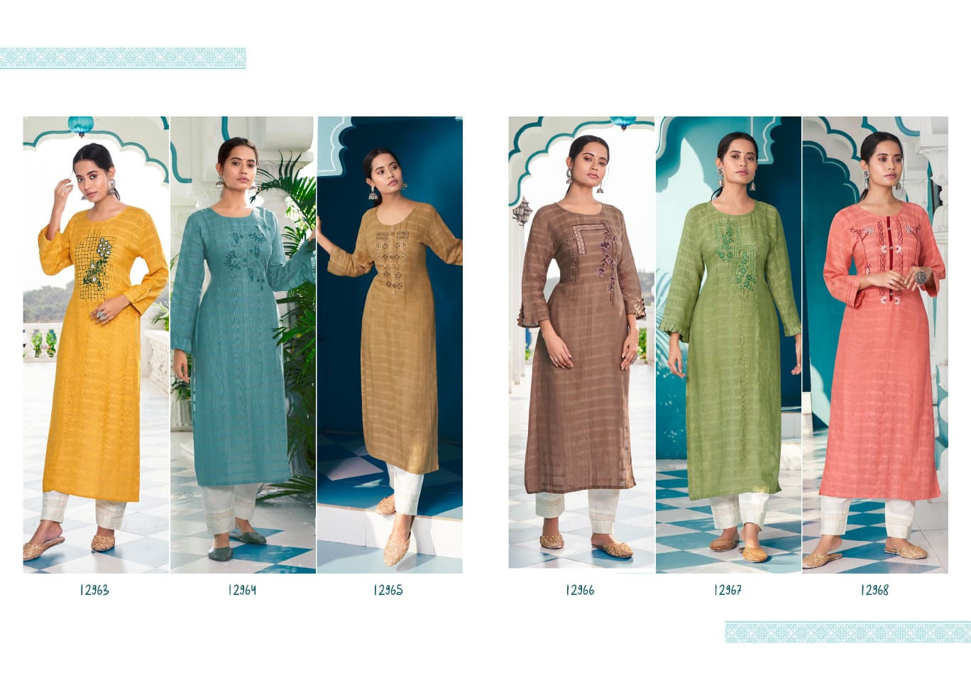 kalaroop by kajree beetle rayon innovative look kurti catalog