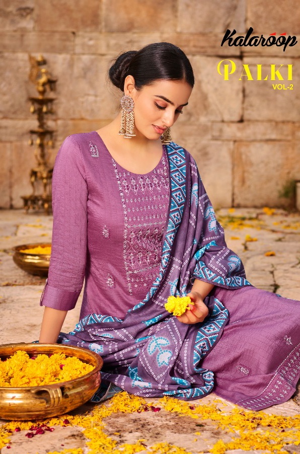 kalaroop by kajree palki vol 2 innovative look kurti with pant and dupatta catalog