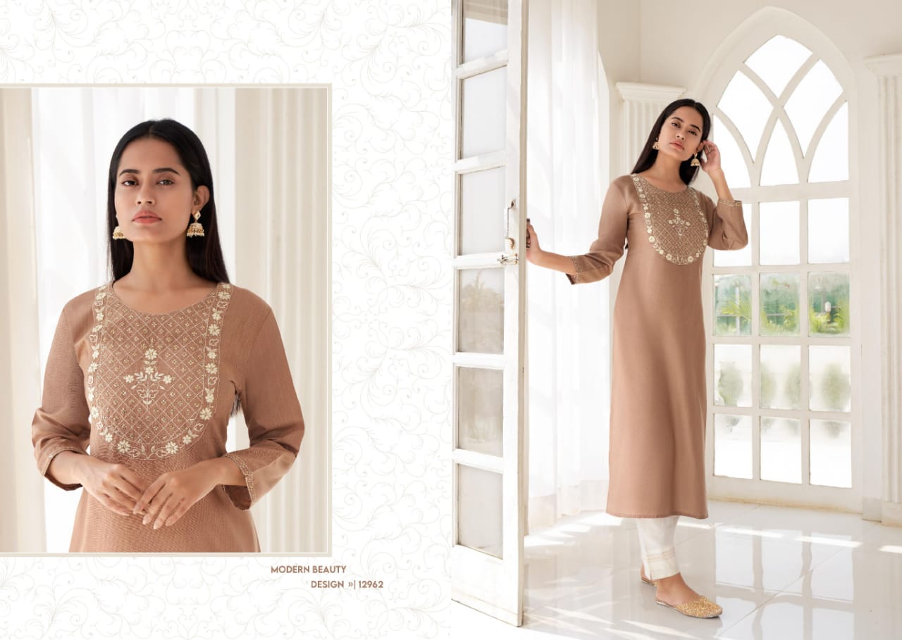 kalaroop by kajree seagull rayon astonishing kurti catalog