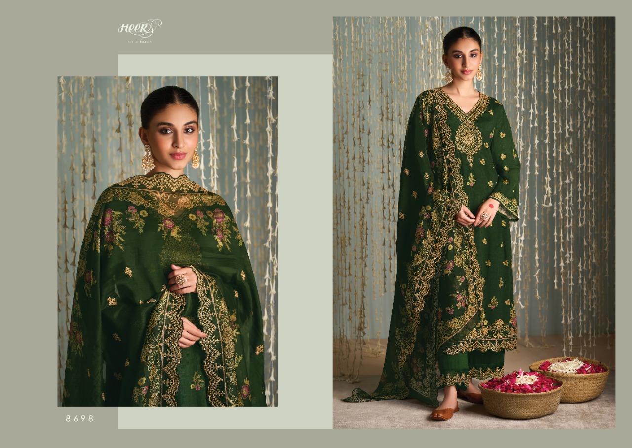 kimora dori 2 pure classic silk innovative look salwar suit catalog