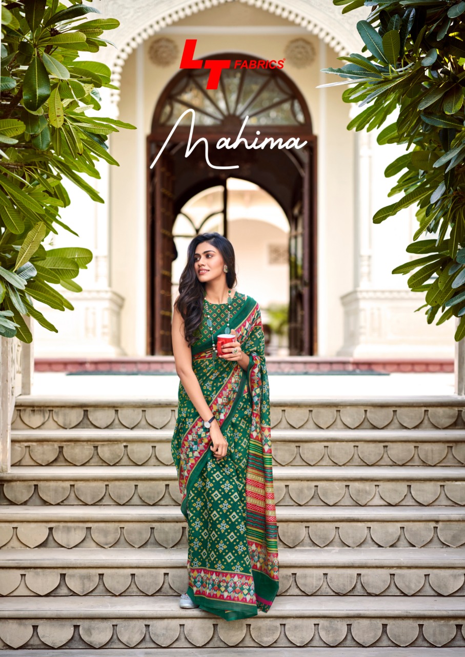 lt fashion mahima silk regal look saree catalog