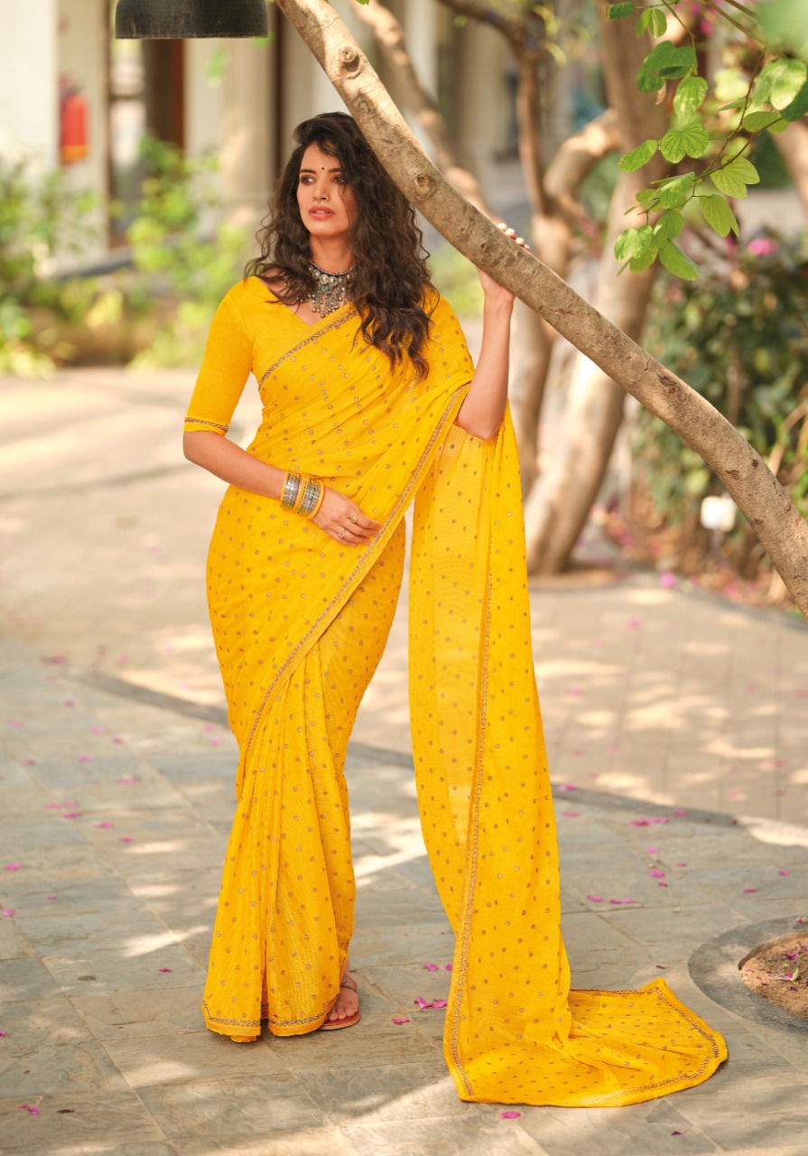 lt kashvi creation adira moss chiffon beautifull print saree catalog