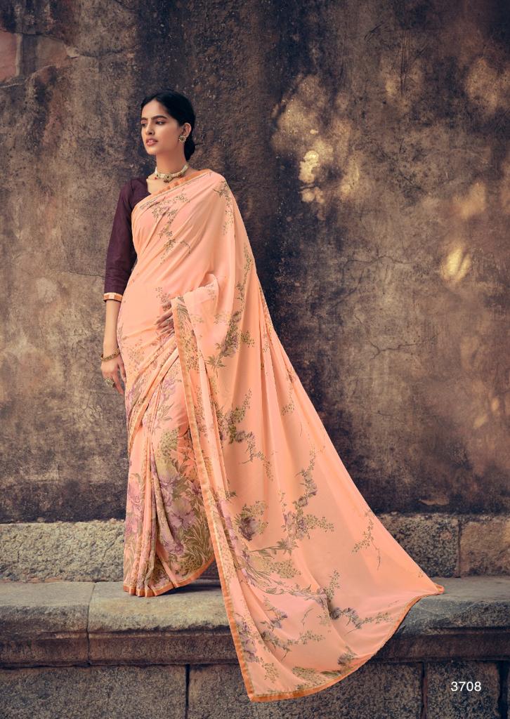 lt kashvi creation diya Soft Heavy Micro innovative print saree catalog