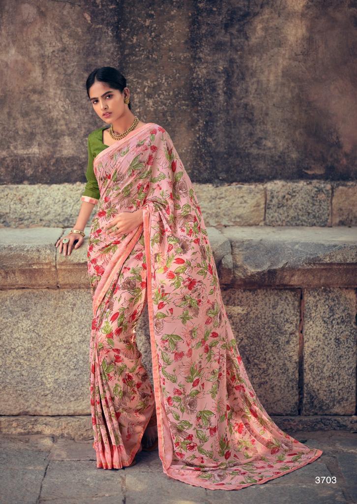 lt kashvi creation diya Soft Heavy Micro innovative print saree catalog