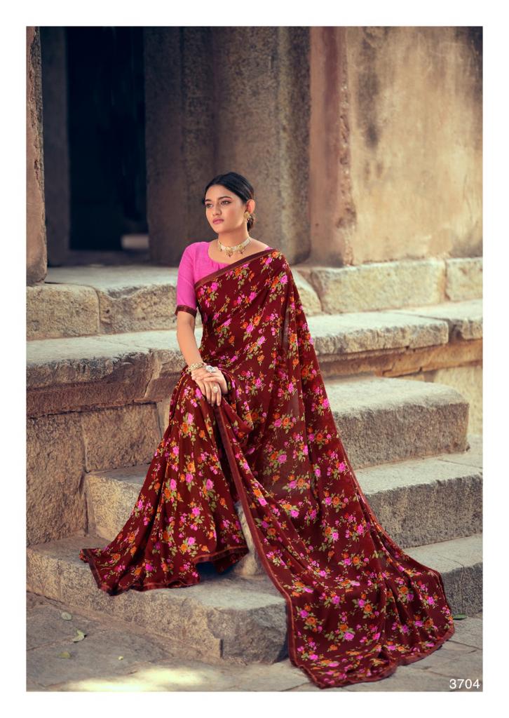 lt kashvi creation diya Soft Heavy Micro innovative print saree catalog