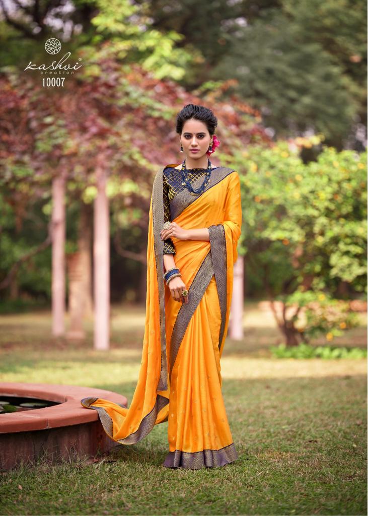 lt kashvi creation paridhi moss chiffon beautifull print saree catalog